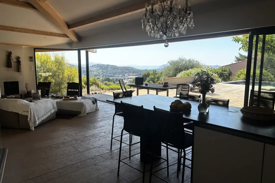 Villa medencével Panoramic nézet