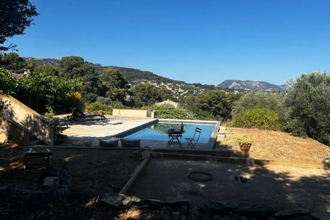 Villa medencével Panoramic nézet