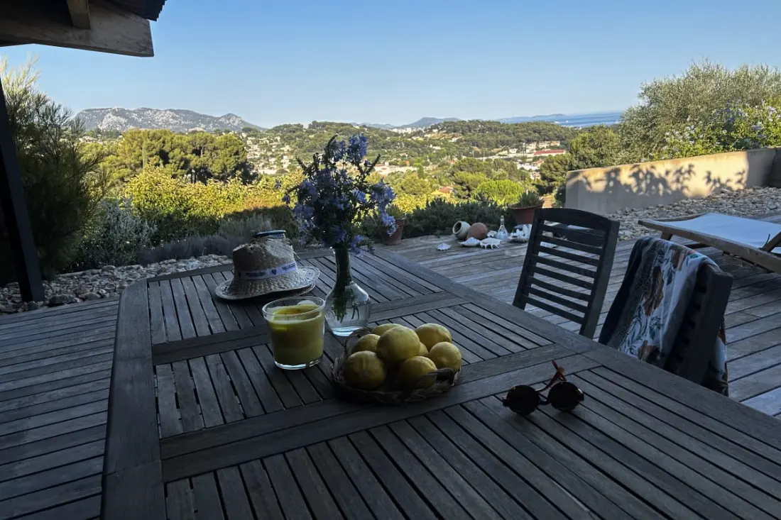 Villa medencével Panoramic nézet