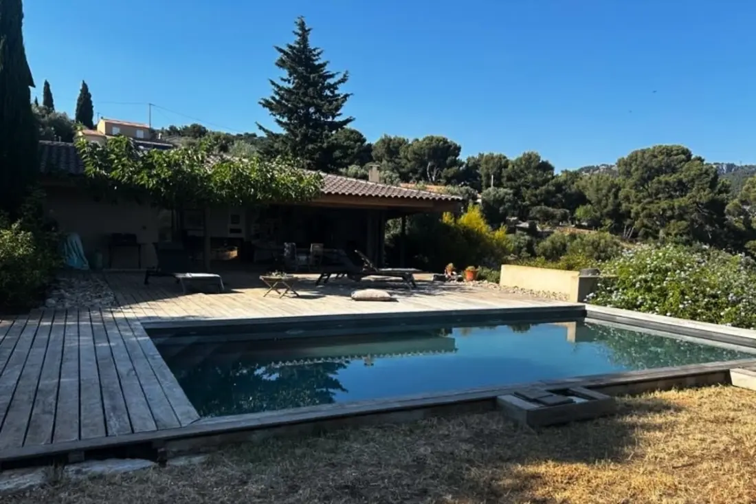 Villa medencével Panoramic nézet