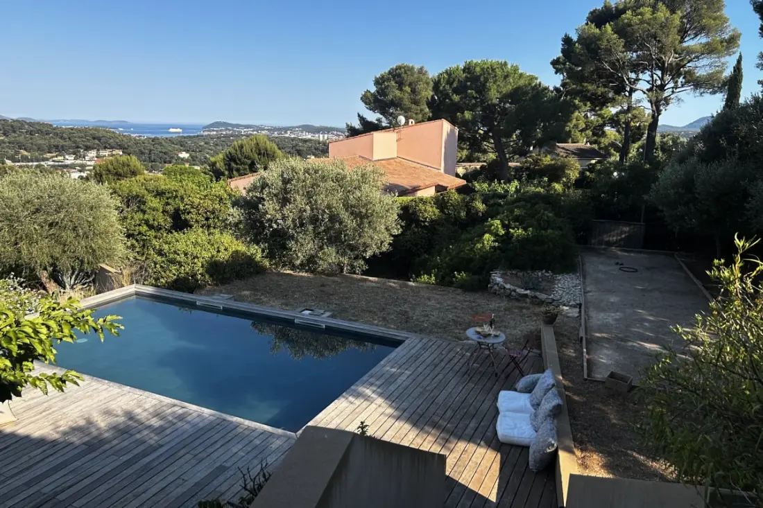 Villa medencével Panoramic nézet
