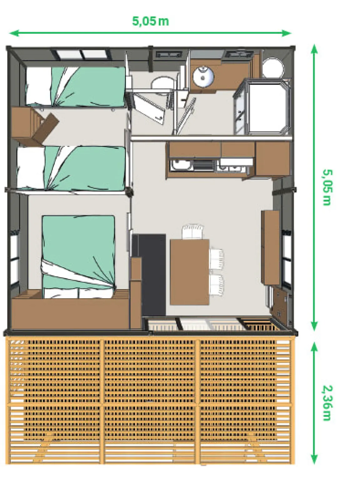 Camping L'Esplanade 4 Stars★★★★