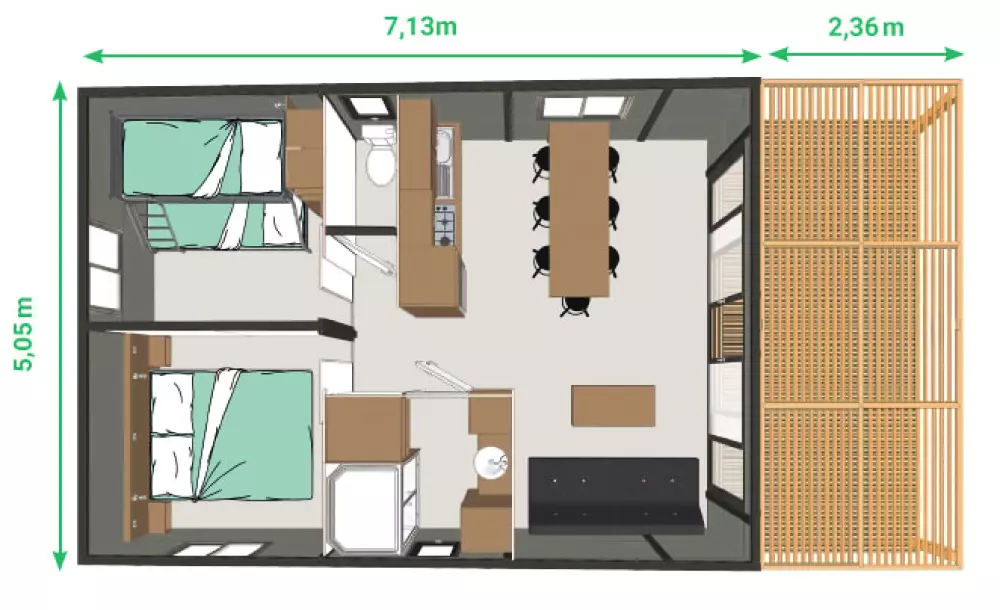 Camping L'Esplanade 4 Sterne★★★★