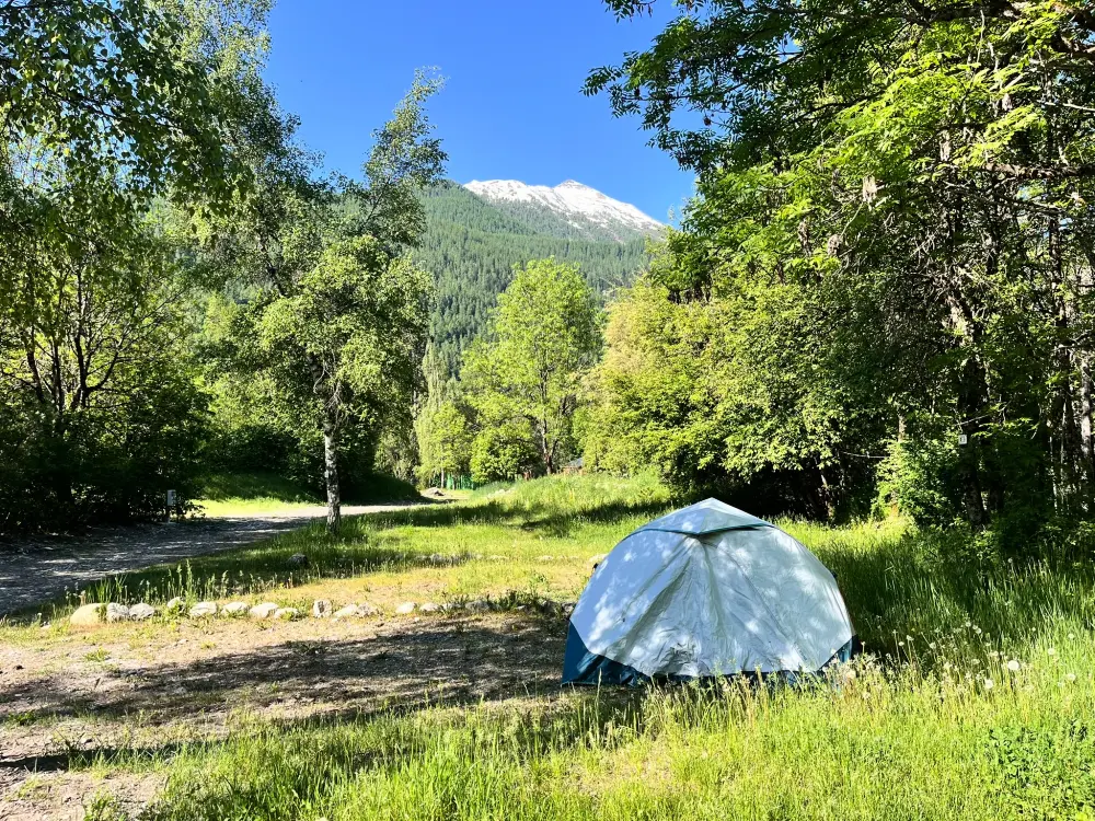 Hôtel et Camping O² Orcières Outdoor Area 3 étoiles★★★