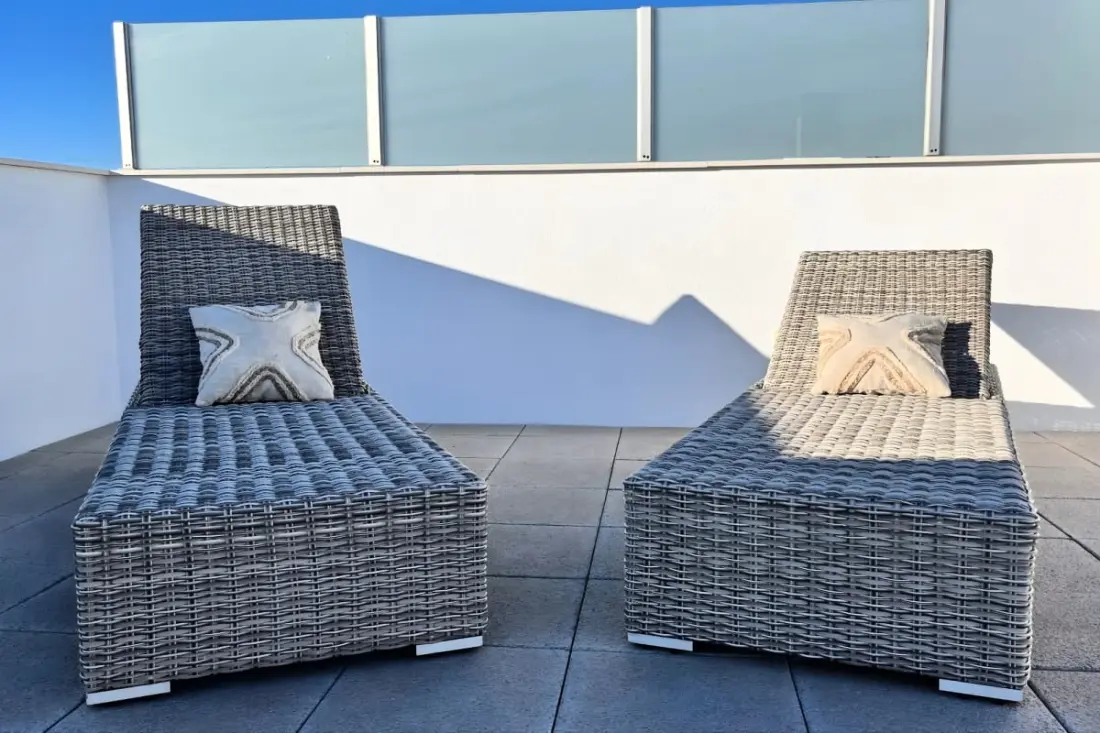 Apartman Golf Vistabella terasz és úszómedence