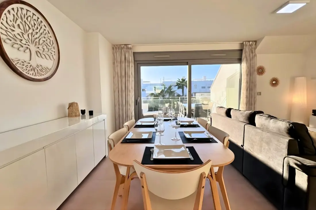 Apartman Golf Vistabella terasz és úszómedence