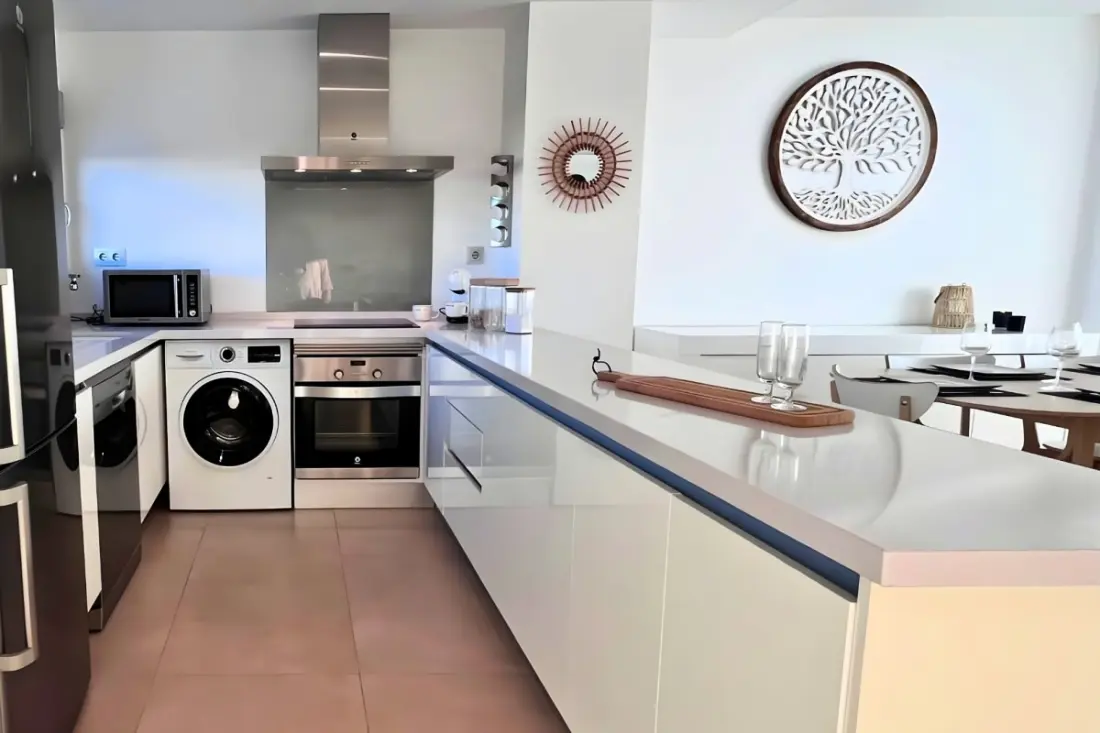 Apartman Golf Vistabella terasz és úszómedence