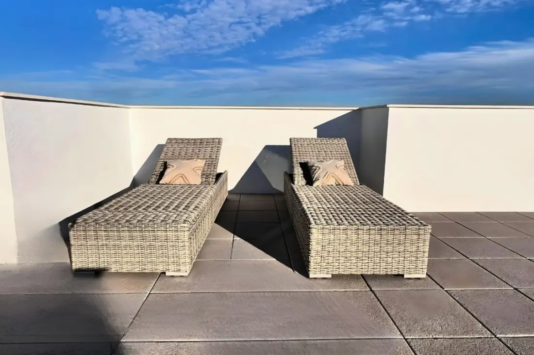 Apartman Golf Vistabella terasz és úszómedence