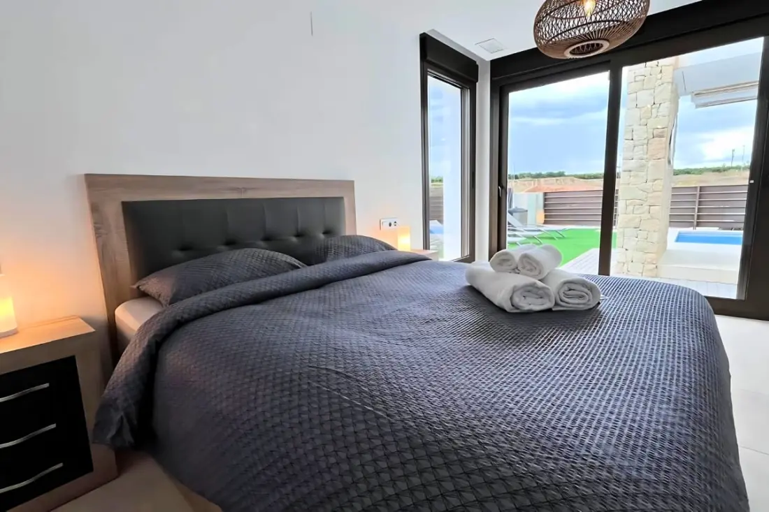 Modern Villa magán medencével a Golf Vistabella-ban