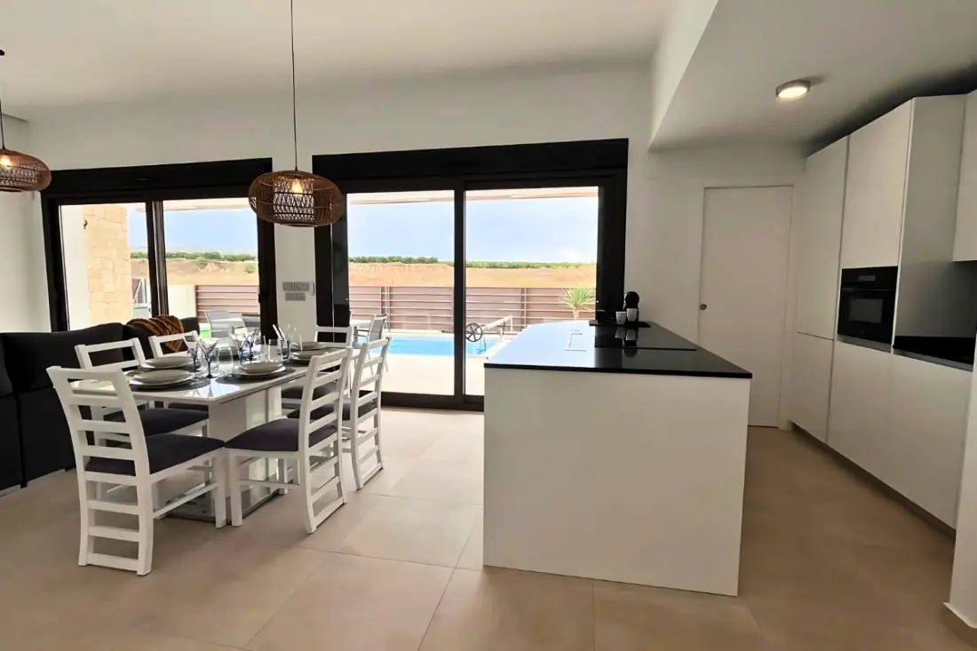 Modern Villa magán medencével a Golf Vistabella-ban