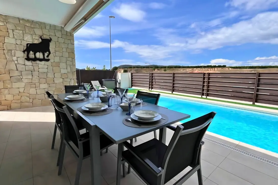 Modern Villa magán medencével a Golf Vistabella-ban