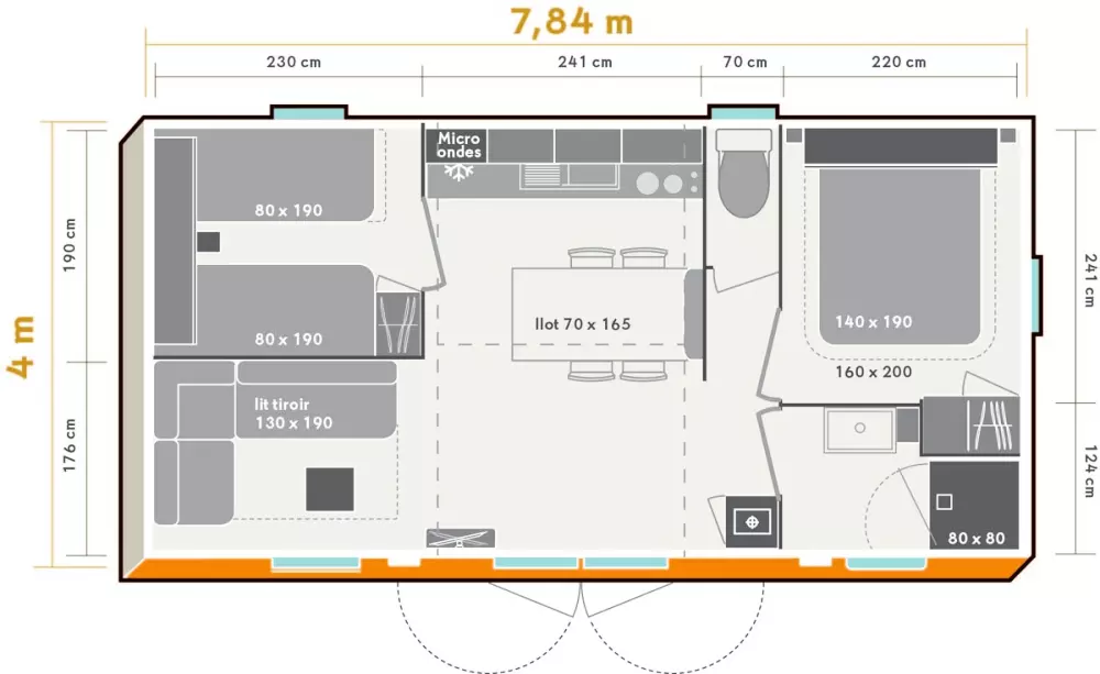 Kemping Les Princes d'Orange 3 Csillagok★★★