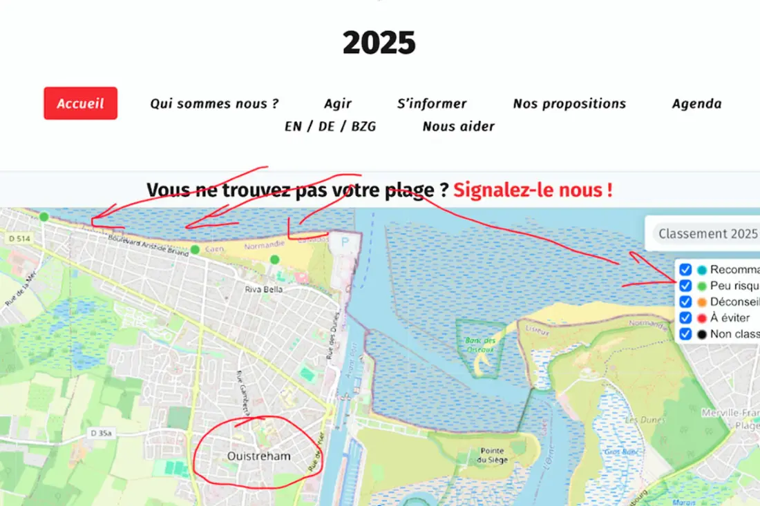 Riva Bella faház az Ouistreham strand közelében