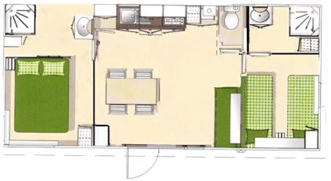 Ushuaïa Villages - Camping Les 4 Saisons 4 Sterne★★★★