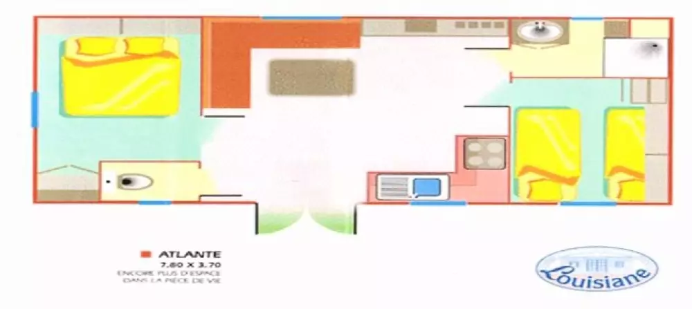 Campingplads Les 4 Saisons Tæt på