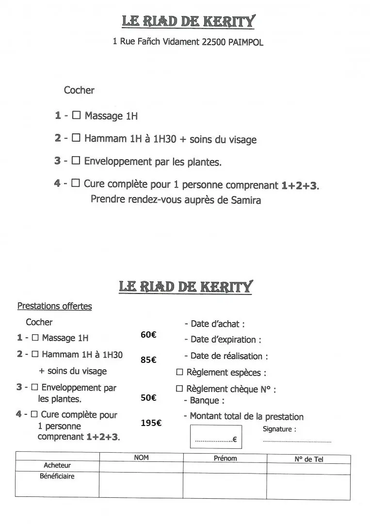 Gîte de France Das Gite-Riad von Kerity 3 Ähren
