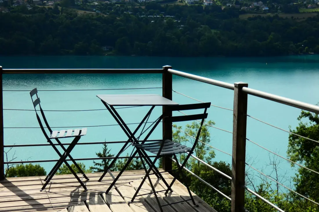 Seeblick Romantikus Chalet Spa / Lake View
