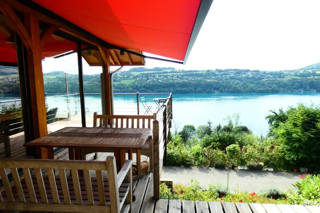 Seeblick Romantikus Chalet Spa / Lake View