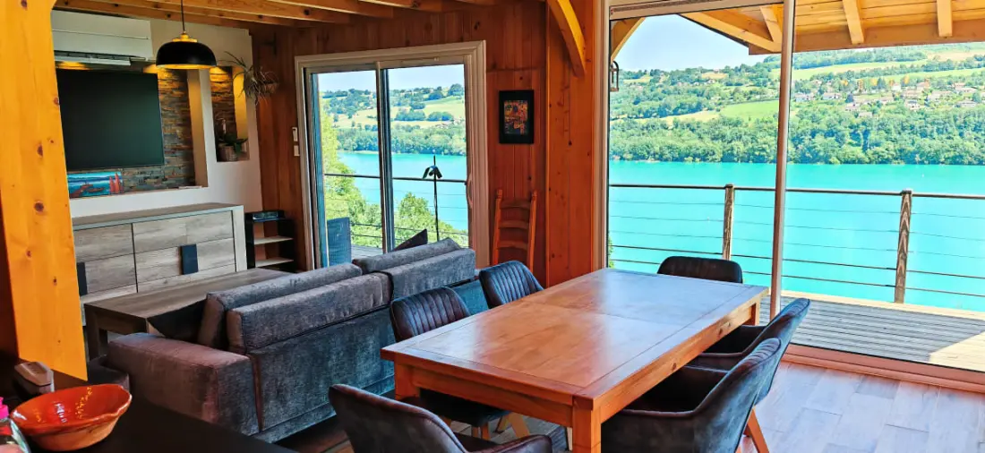 Seeblick Romantikus Chalet Spa / Lake View