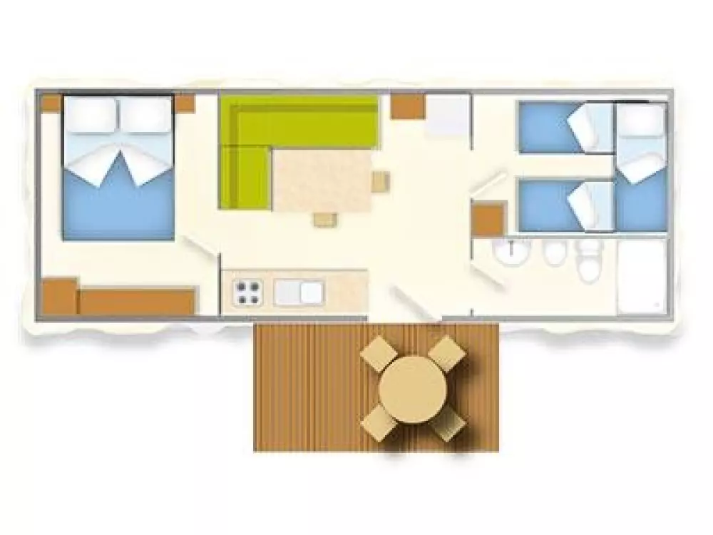 Vacaciones de Baia Capo de Orso