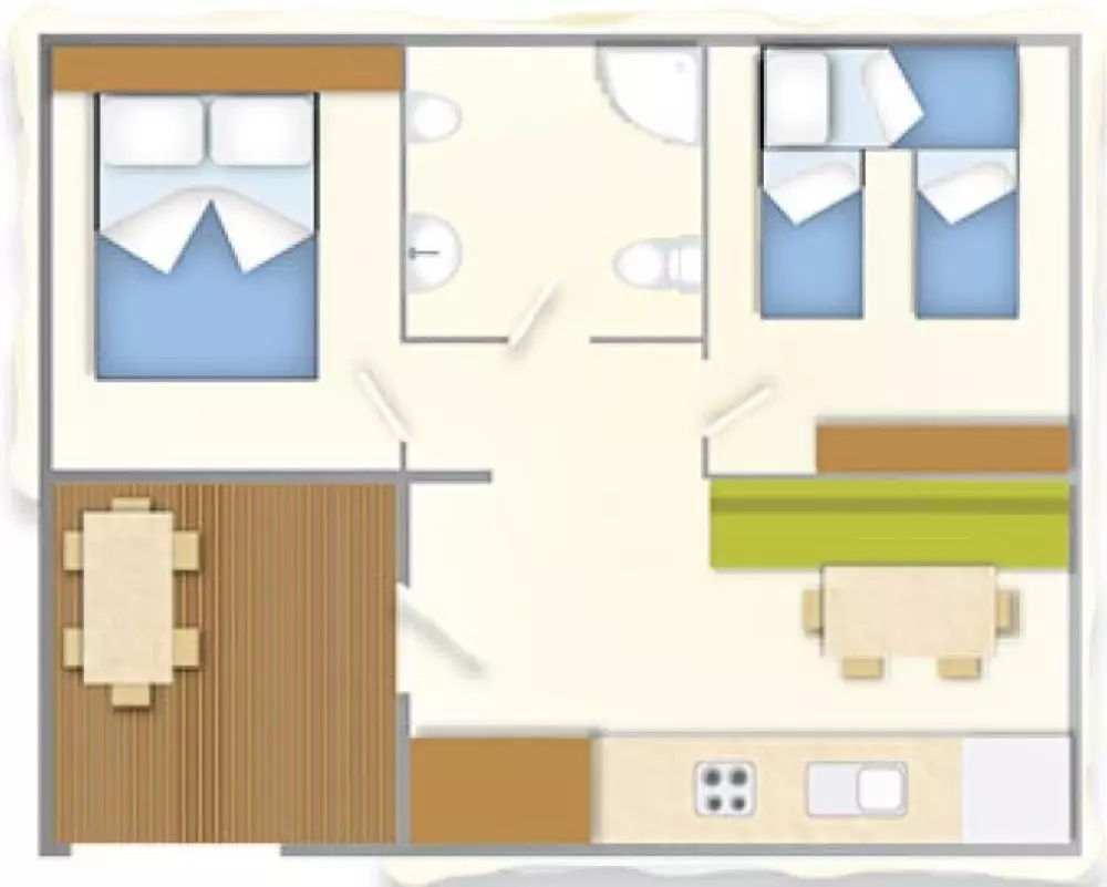 Vacaciones de Baia Capo de Orso