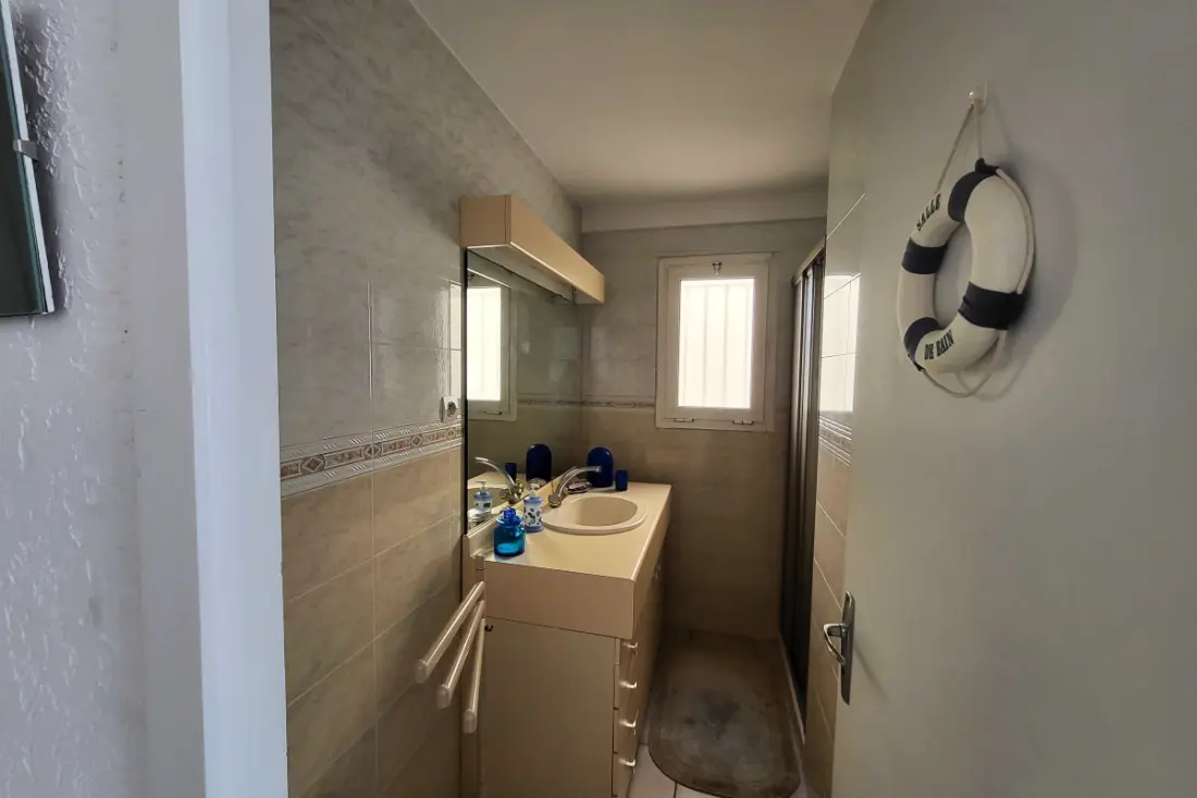 Apartmanfoots a vízben terasz
