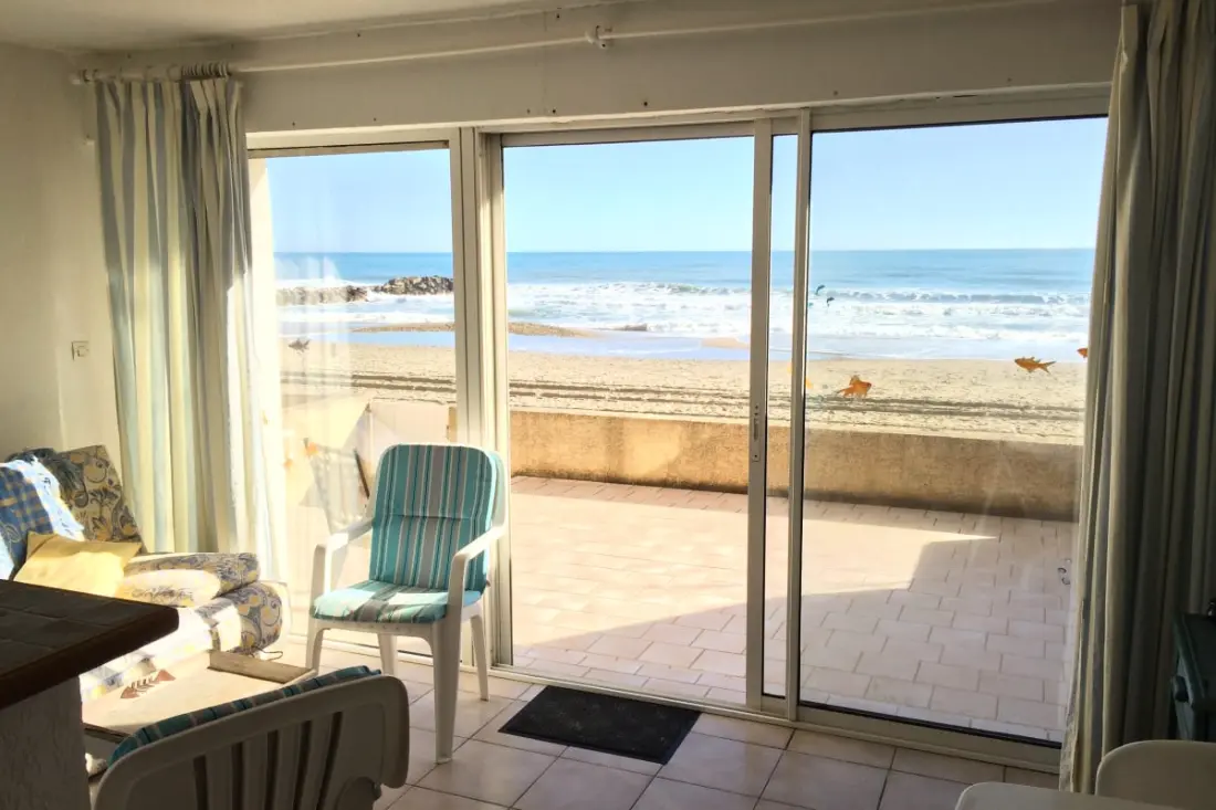Apartmanfoots a vízben terasz