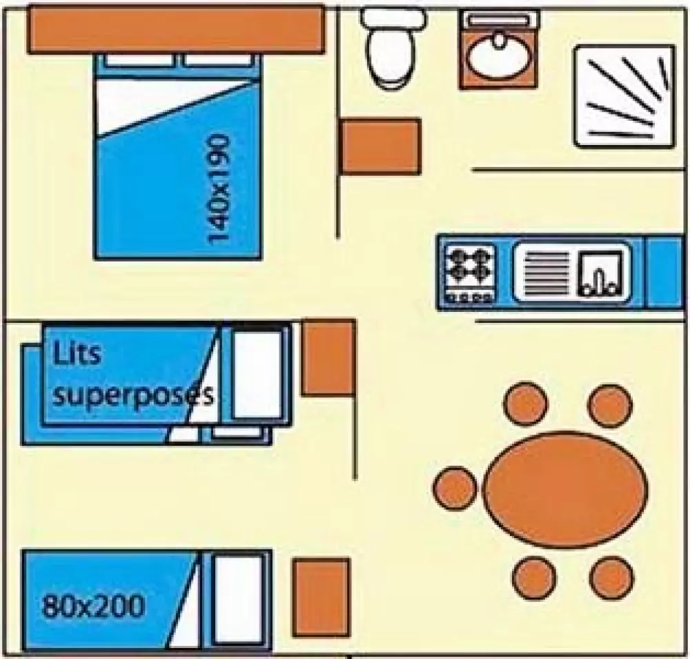 Campingplatz Les Sapins de Correze 3 Sterne★★★