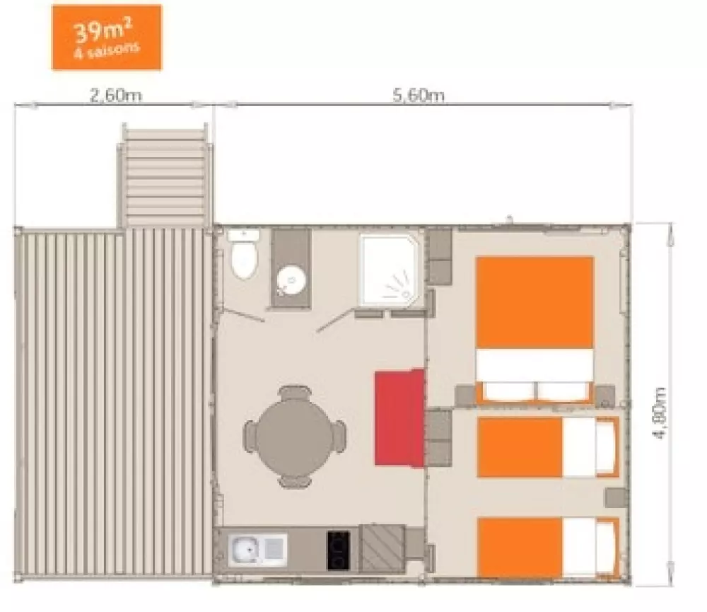 Campingplatz Les Sapins de Correze 3 Sterne★★★
