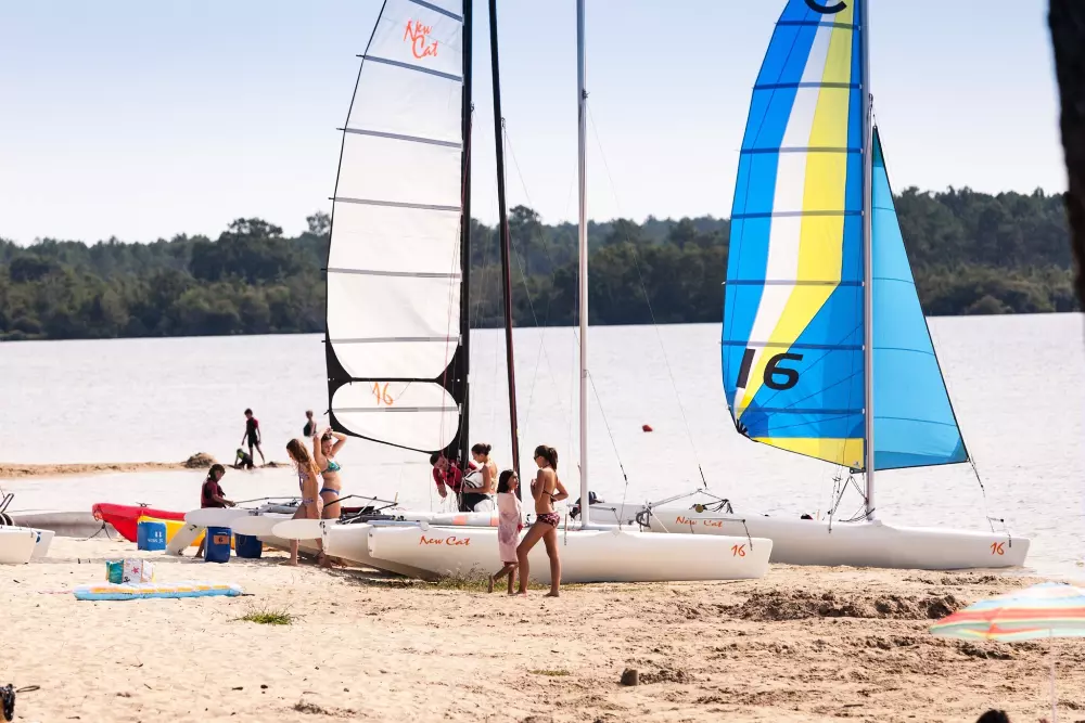 Camping Au Lac de Biscarrosse