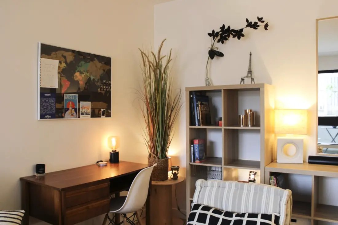 Charmante T2 met balkon in de buurt van La Bastille