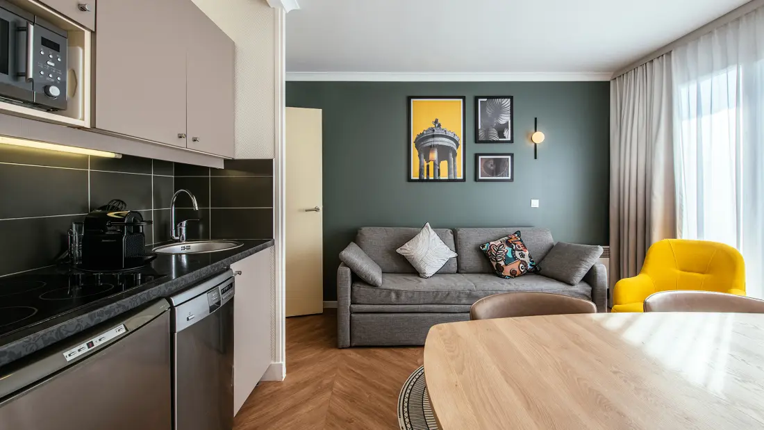 Adagio apartman Párizs Buttes-Chaumont