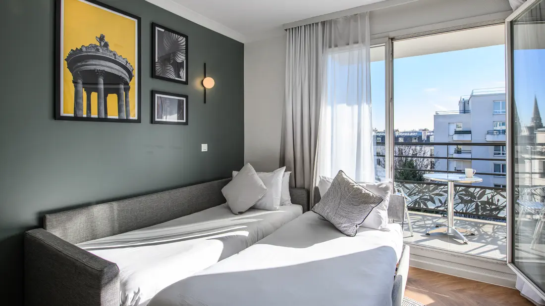 Adagio apartman Párizs Buttes-Chaumont