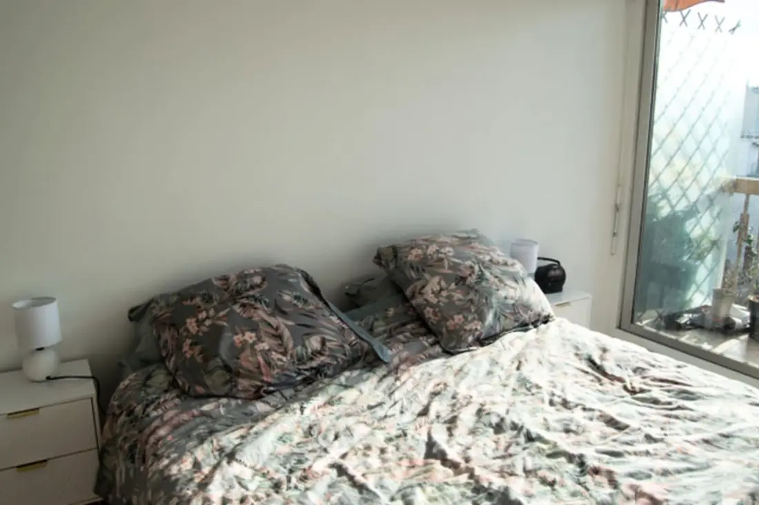 Rustig appartement dichtbij Du Marais, Balkon