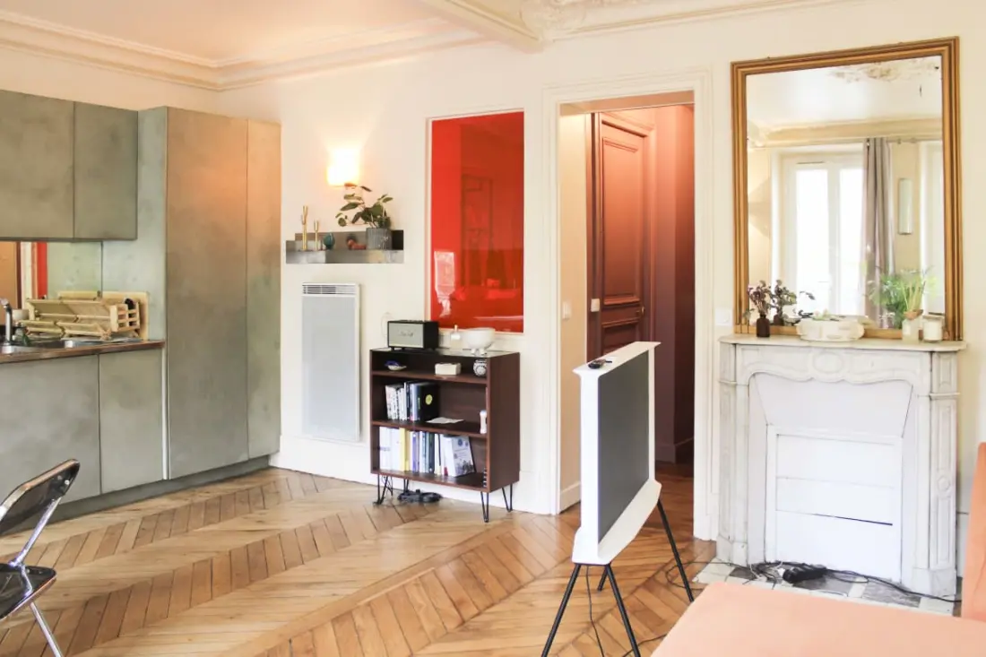 Appartement Charmant Avec Balcon à Paris 11