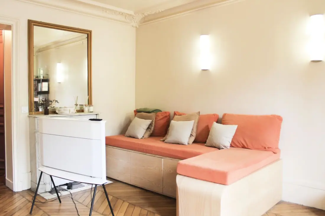 Appartement Charmant Avec Balcon à Paris 11