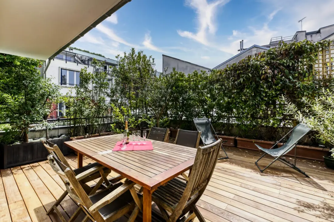Daviel apartman gyönyörű teraszával