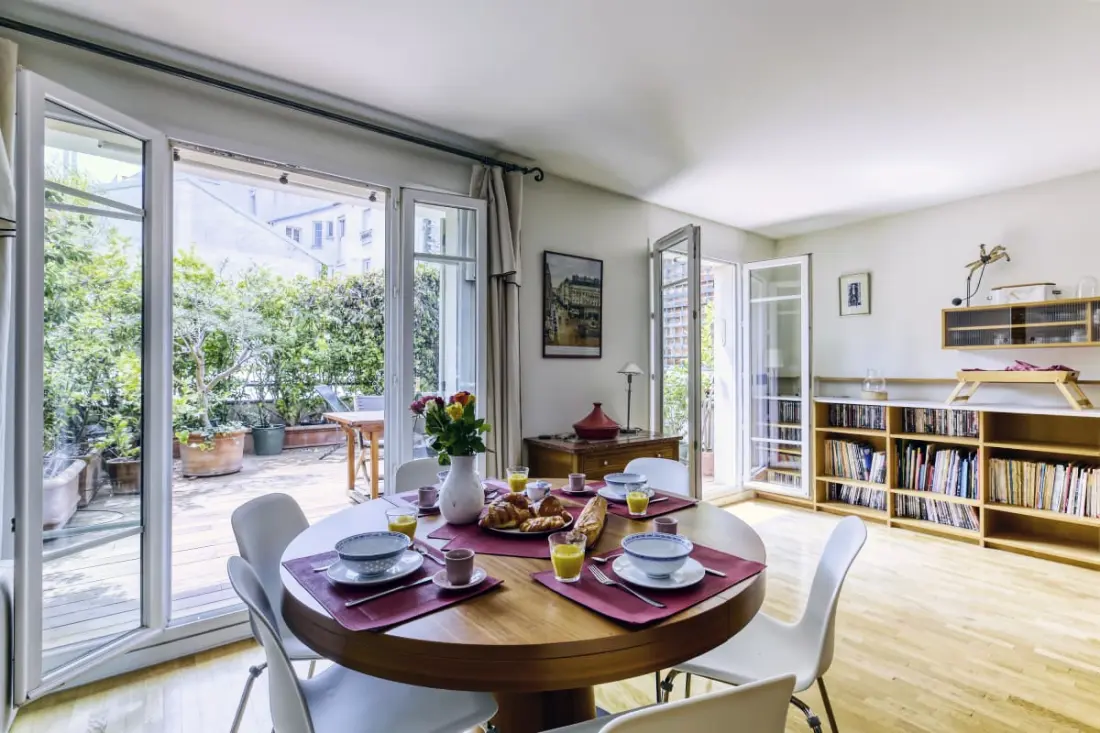 Daviel apartman gyönyörű teraszával