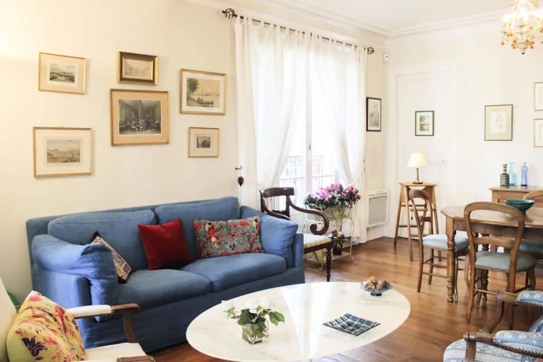 Tijdloos appartement in een Hausmanian gebouw