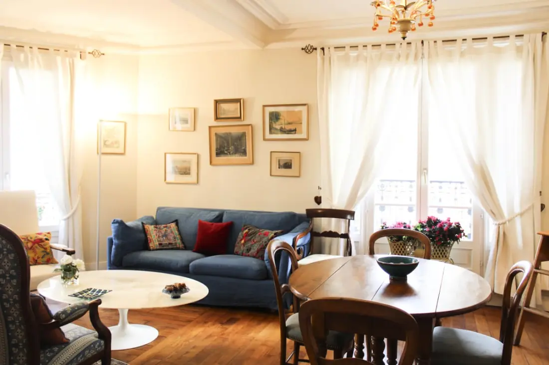 Tijdloos appartement in een Hausmanian gebouw