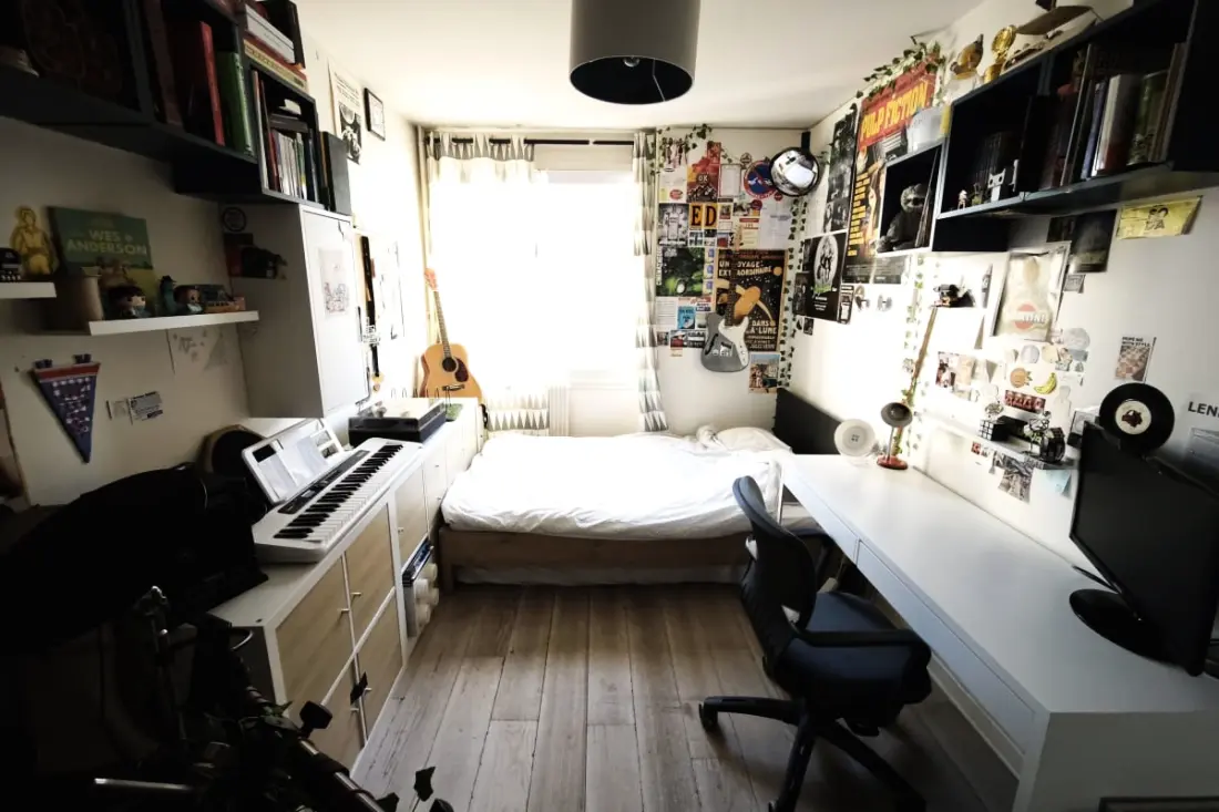 Ruim appartement in de buurt van Father Lachaise