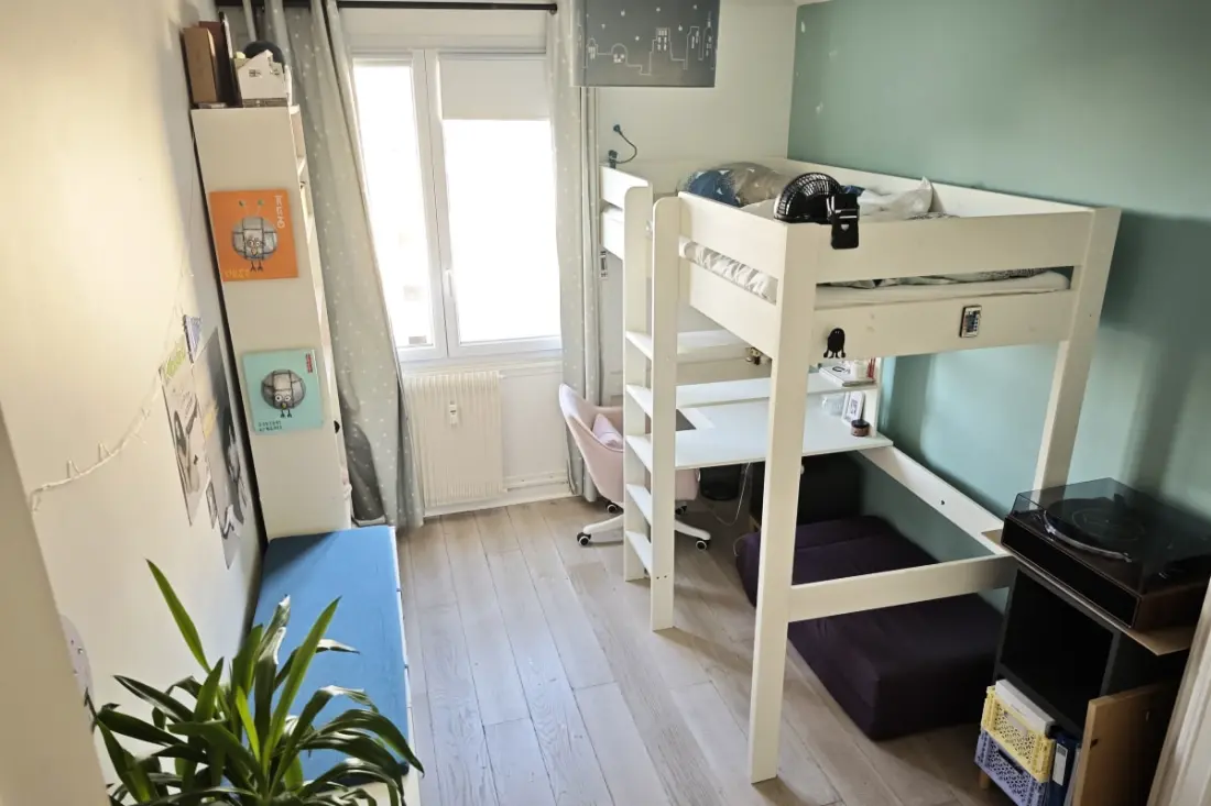 Ruim appartement in de buurt van Father Lachaise