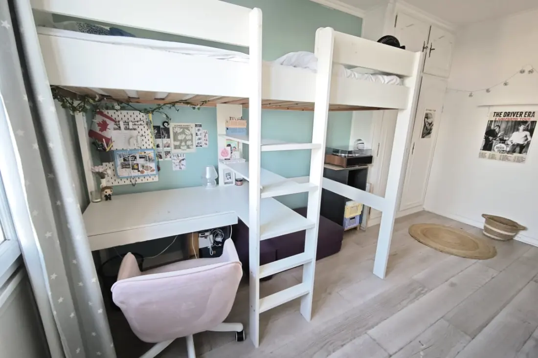 Ruim appartement in de buurt van Father Lachaise