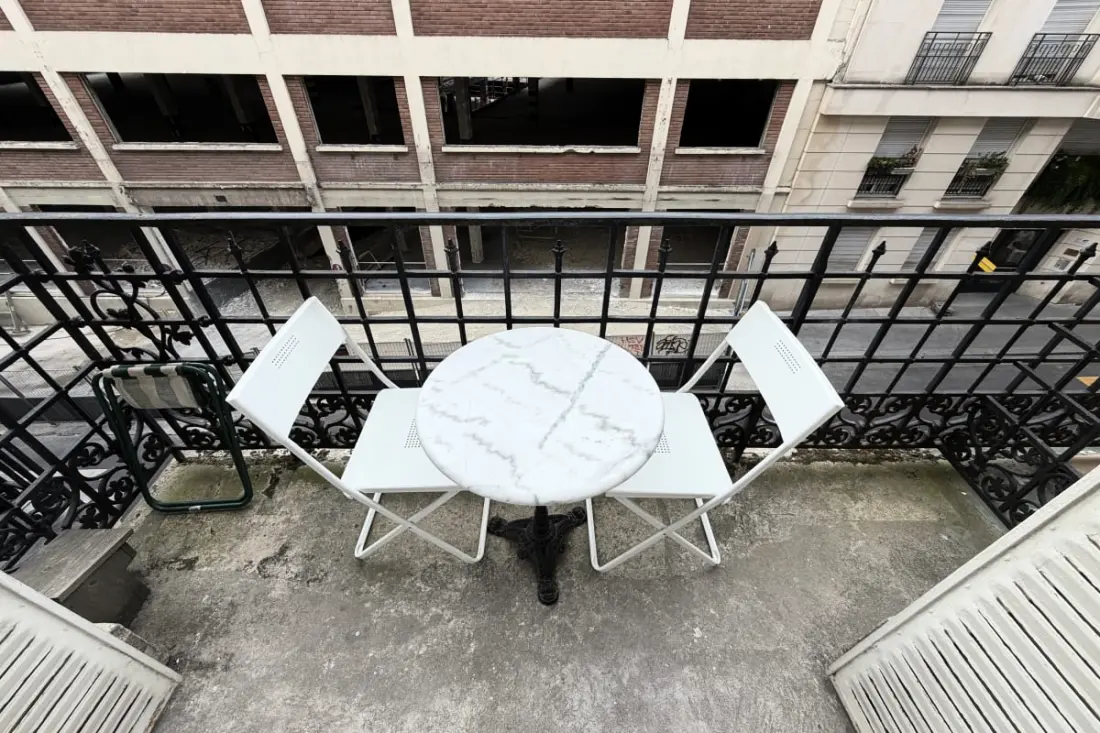 Charming felújított apartman Balcony Párizsban 18