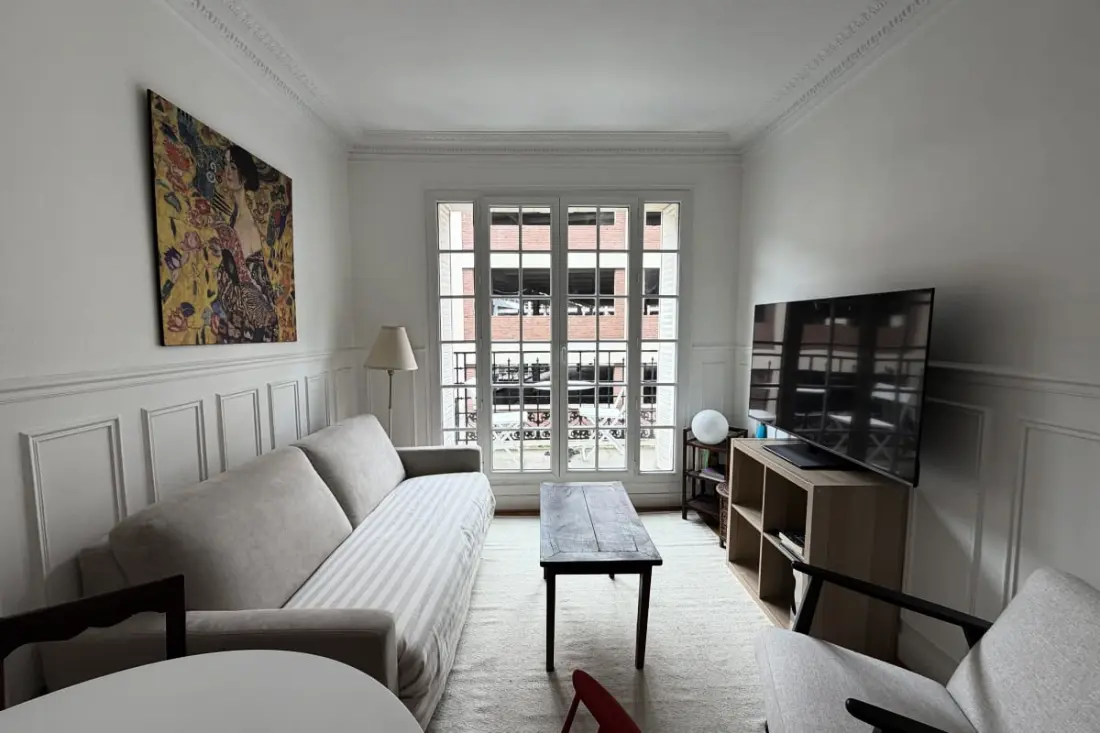 Charming felújított apartman Balcony Párizsban 18