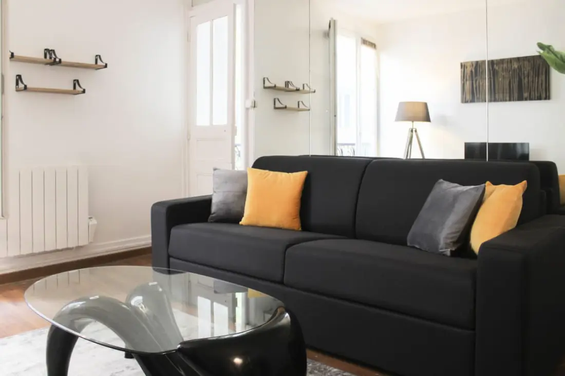 Gezellig en licht appartement in de Rue Saint-Maur