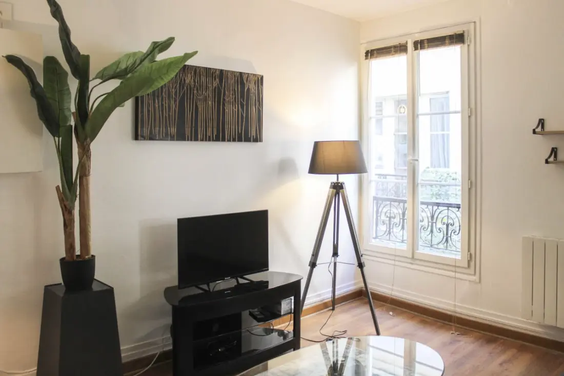 Gezellig en licht appartement in de Rue Saint-Maur