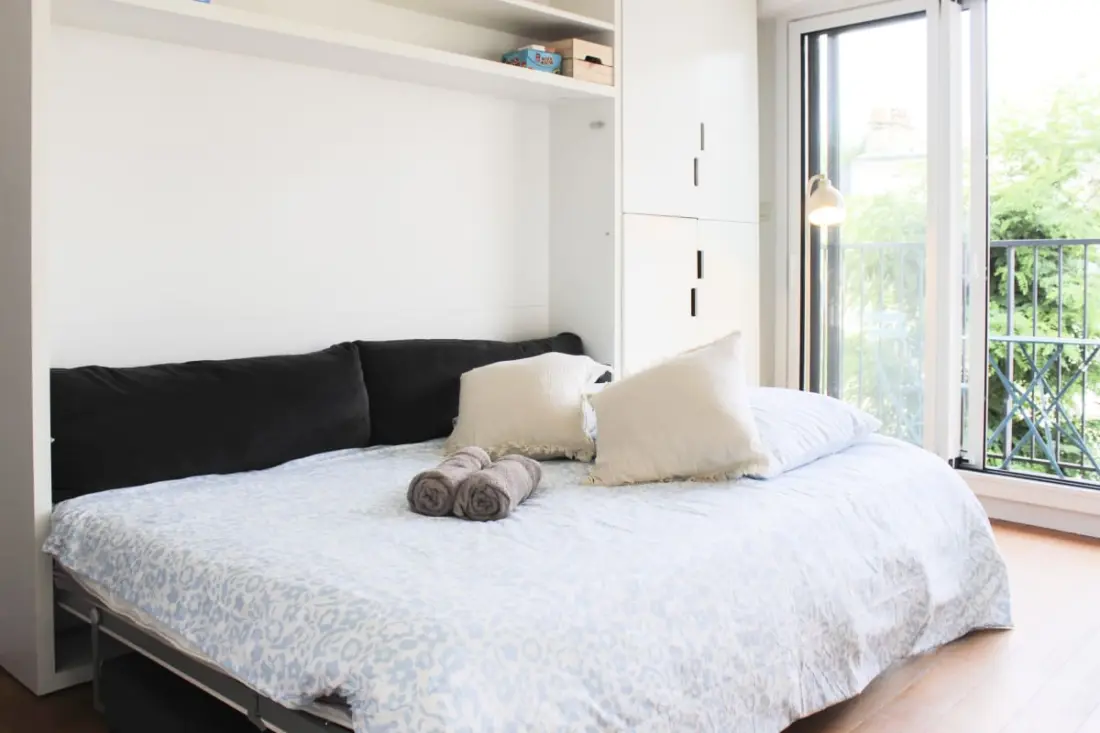 Charmante studio met balkon - Heilig Hart