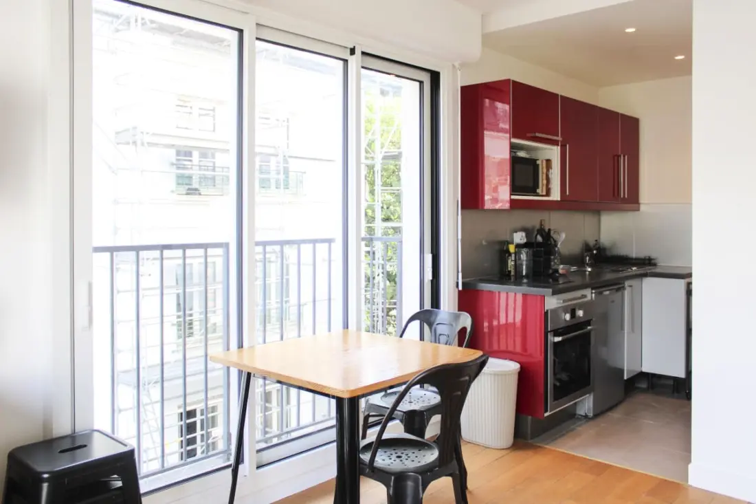 Charmante studio met balkon - Heilig Hart