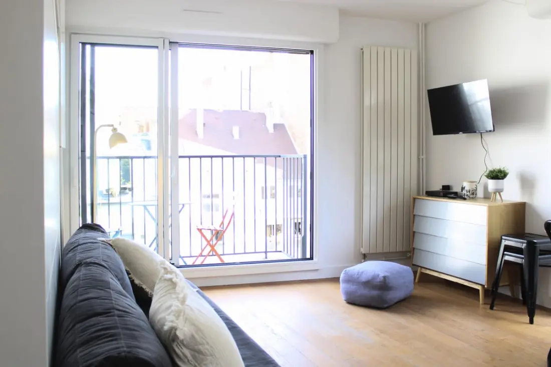 Charmante studio met balkon - Heilig Hart
